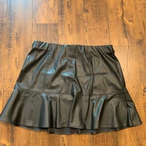 Ava & Viv Pleather Skirt
